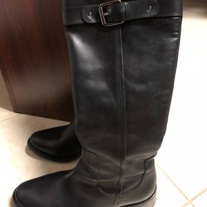 Cole Haan black tall boots size 8.5